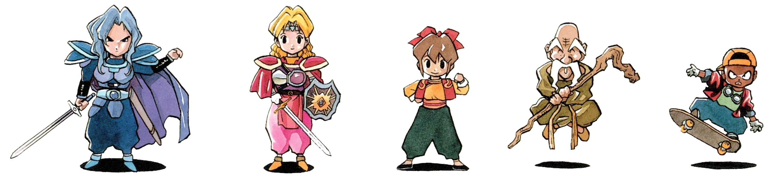 Algunos personajes secundarios